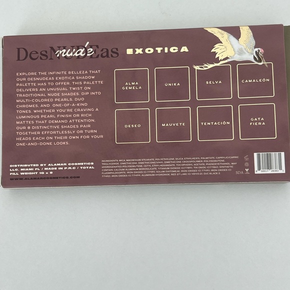 Alamar Exotica Shadow Palette - Picture 2 of 3